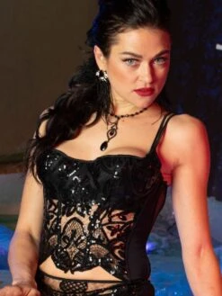 Mode Dessous Geschäft -Mode Dessous Geschäft corsage louviers pailletten schwarz notredame rcrescentini 1 1