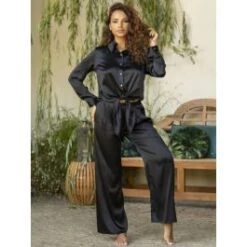 Seidenpyjama ROXANE Stretchseide Von Marjolaine