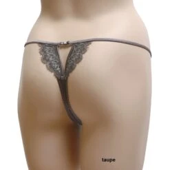 Seta Superior Stretchseide String SUBLIME Von Cotton Club 23 Seta Superior Stretchseide String SUBLIME Von Cotton Club -Mode Dessous Geschäft seide string sublime taupe cotton club b