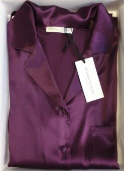 Seide Pyjama 2-tlg. SETA No. 9 Von Chiara Fiorini -Mode Dessous Geschäft seidenpyjama sangria gc180 chiara fiorini 11